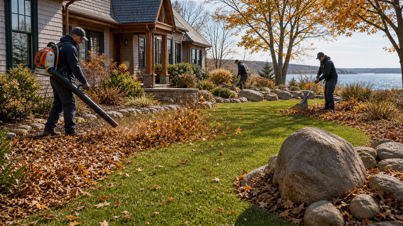 Fall cleanup