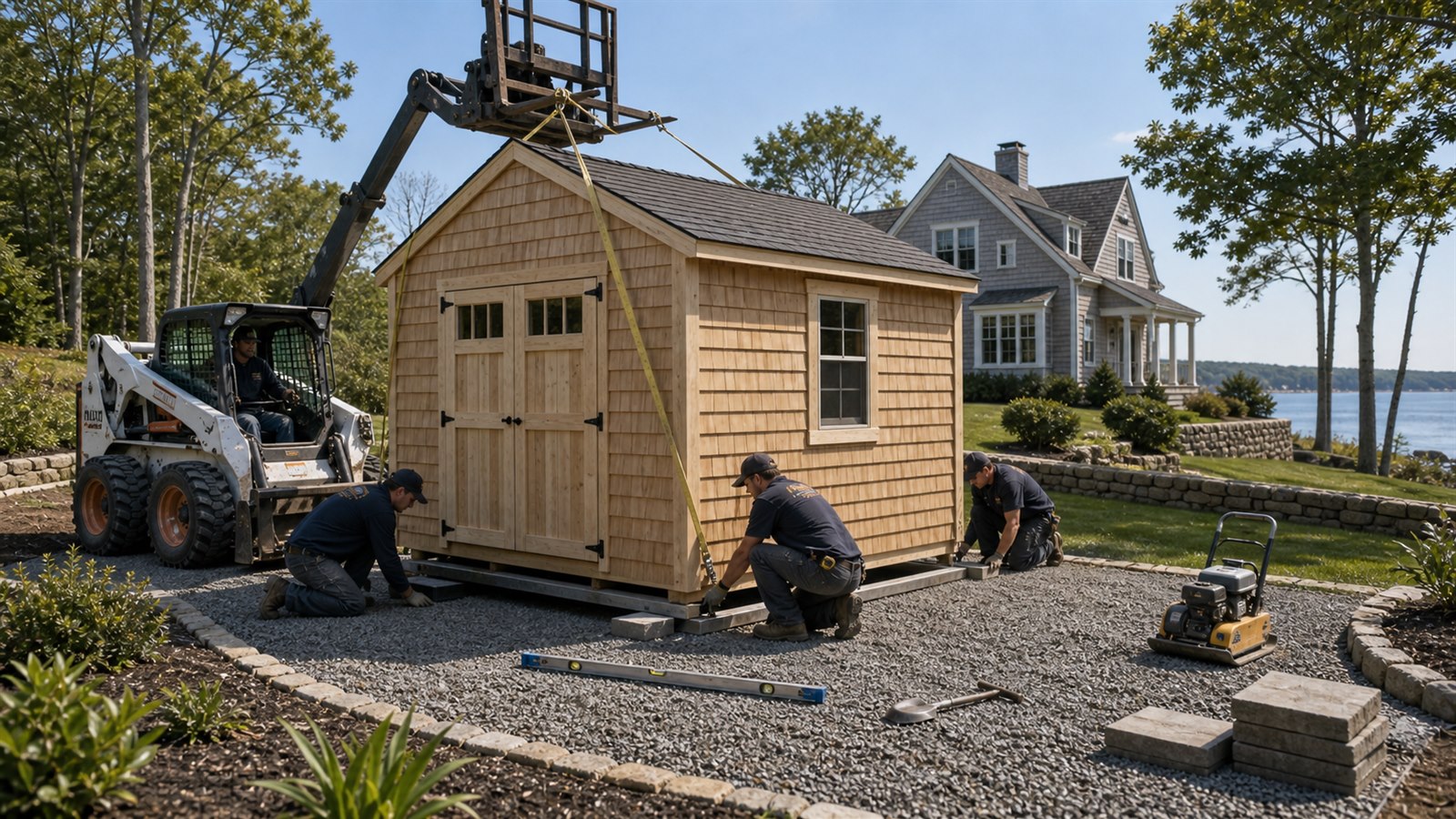 Shed installation